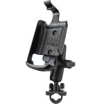 RAM Mounts RAM Handlebar Rail Mount With Zinc Coated U-bolt Base For The Garmin Montana 600 650 & 650T 680 680T