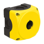 LPZP1A5 1 Hole Enclosure Yellow