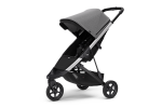 Thule Spring Stroller - Silver Frame - Grey-melange