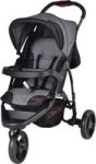 Chelino Rocky 3 Position Baby Stroller Grey/black