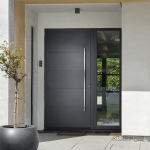 European External Security Door Modern Design