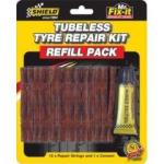 Shield Tubeless Tyre Repair Kit Refill Pack