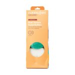 Bath And Body Dual-texture Facial Buffer And Makeup Remover