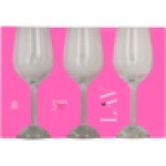 Clear Fame Red Wine Glasses 3 X 395ML