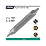 Alpen Sc Centredrill 2.6 X6.3 ALP65250025