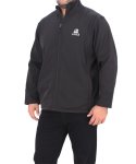 Mens Softshell Jacket - 10XL Black