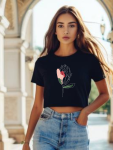 Protea Crop - Black - Small