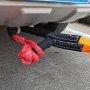 17 Ton Soft Dump Buckle Lightweight High Tensile Strength Shatterproof Synthetic Soft Strap Rope Heavy Duty Off-Road 4X4 Traction