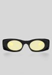 Superbalist Giselle Oval Sunglasses - White