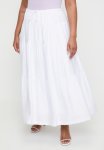Textured Tiered Skirt - White