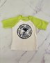 Woolworths White And Green Rash Vest 18/24M
