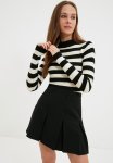 Buttoned Skirt - Black