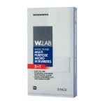 W.lab 3 In 1 Multi Purpose Micro Scrubbers 3 Pack