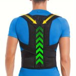 Ergonomic Posture Corrector Brace For Men And Women - Comfy Back Support - Hunchback And Slouching Correction - Comfortable And