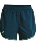 Women's Ua Fly-by 2.0 Brand Shorts - Blue Note XS