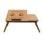 Multi-functional Bamboo Standing Laptop Table Medium