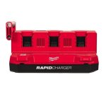 Milwaukee M18 Mobile Packout Six Bay Rapid Charger