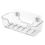 Bath Toy Storage Holder Clear Bathtub Organizer Large Capacity 2 Pack