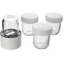 Kenwood Glass Multi-mill Set For Chef And Major White - Requires Chef Or Major Kitchen Machine