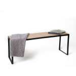 Avani Slat Bench Black