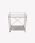 Drink Trolley Silver