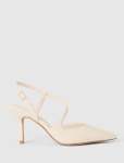 Lisa Asymmetrical Strapping Detail Court Heel - 40 Ivory
