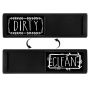Magnetic Clean / Dirty Sign For Refrigerators And Dishwashers