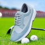 Non-slip Golf Shoes With Spikes - Breathable Lace-up Athletic Sneakers For Men & Women Perfect For All Seasons