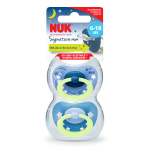 Silicone Signature Night Soother 6-18 Months 2 Pack