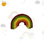 Rainbow - Bright Rainbow Soft Toy Teddy No Hanging Loop