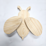 Wood Pine Bee Cut Out