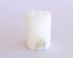 White Alabaster Tooth Brush Holder 10X8CM