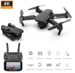 Wifi Fpv Drone Camera 4K Rc Foldable Quadcopter – Black