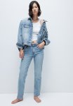 Straight Regular Ankle Jeans - Light Denim Blue