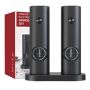 Electric Pepper Salt Spice Grinder Set Of 2