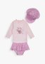 Mermaid Uv Swimsuit Set 3 Piece