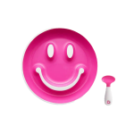 Munchkin Smile 'n Scoop Suction Training Plate Pink