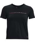 Women's Ua Speed Stride Chroma Short Sleeve - Black reflective Md
