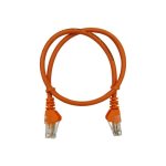 Linkbasic 50CM Utp CAT5E Flylead - Orange