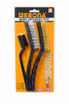Wire Brush Set 3PC Plastic Handle