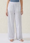 Cotton On Relaxed Beach Pant - Blue Dusk Stripe