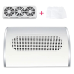 Nail Dust Collector With Triple Fans 40W