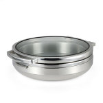 T-collection Induction Chafing Dish Round S steel Band 6.5LT - CIR3065