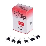 King Clip Cable 7MM Black 100 BOX