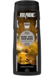 Blade Bodywash 400ML Men 2IN1 Sandalwood