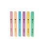 Pastel Highlighters Set - 6 Assorted Colours