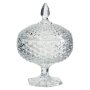 Large Crystal Jar With Lid