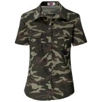 Ladies Short Sleeve Wildstone Shirt Camouflage