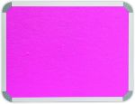 Parrot Info Board Aluminium Frame 3000 1200MM Pink