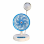 Portable Multifunction USB Charging Rechargeable Table Fan With LED Light